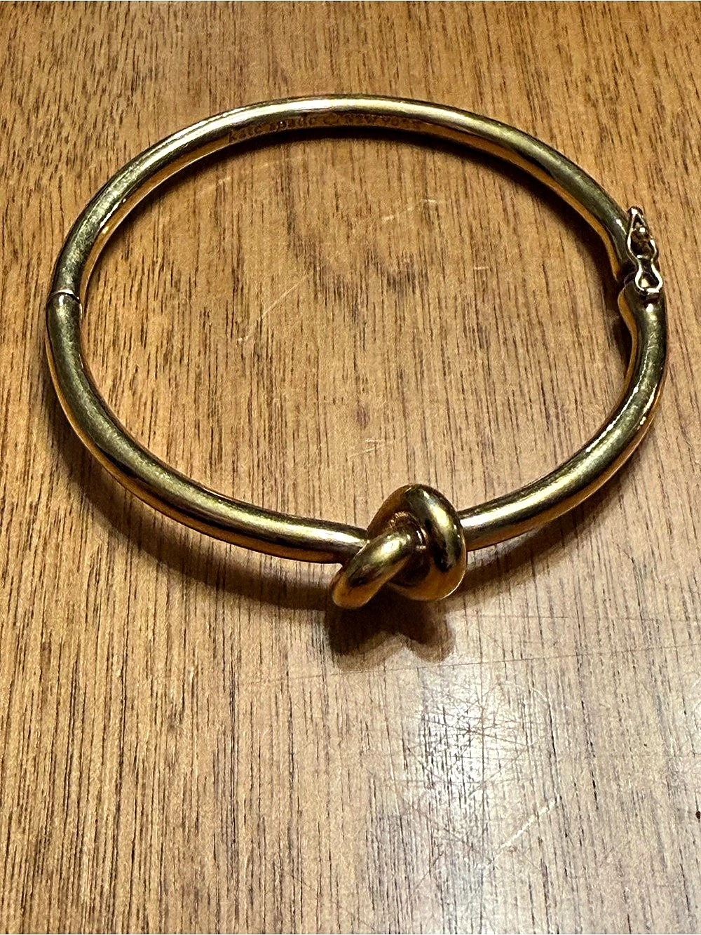 Kate Spade Gold-Tone Knot Bracelet